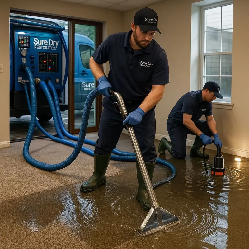 Water Extraction and Removal process in Rouses Point, NY